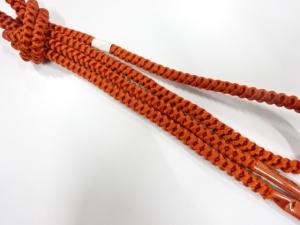未使用品　正絹　手組帯締め